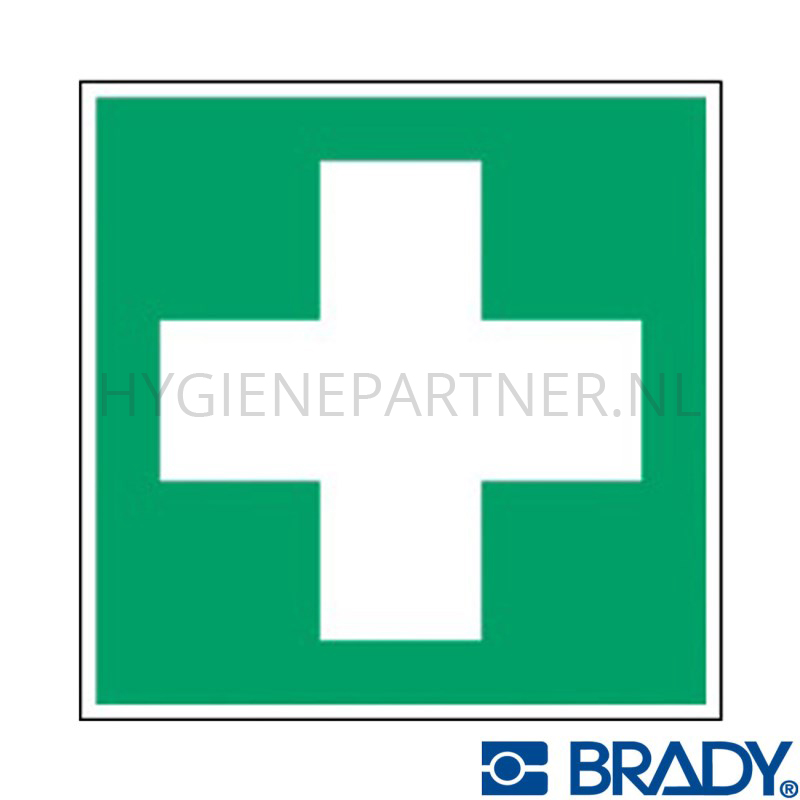 SB101013 Bord Eerste Hulp PIC 352 PP 200x200 mm